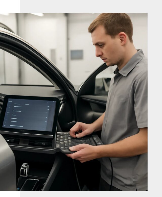 Русификация мультимедиа автомобилей Lynk Co в Апшеронске