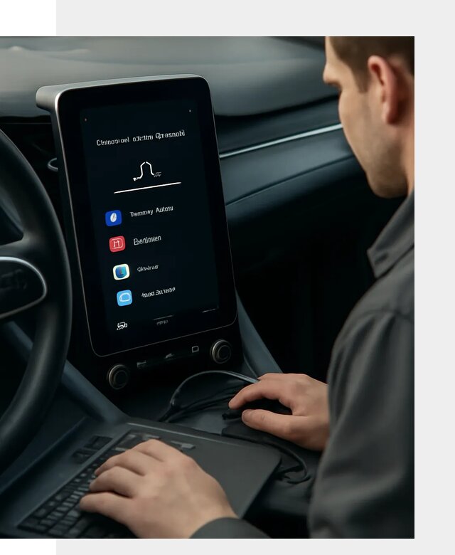 Установка приложений Lynk Co на автомобиль в Апшеронске