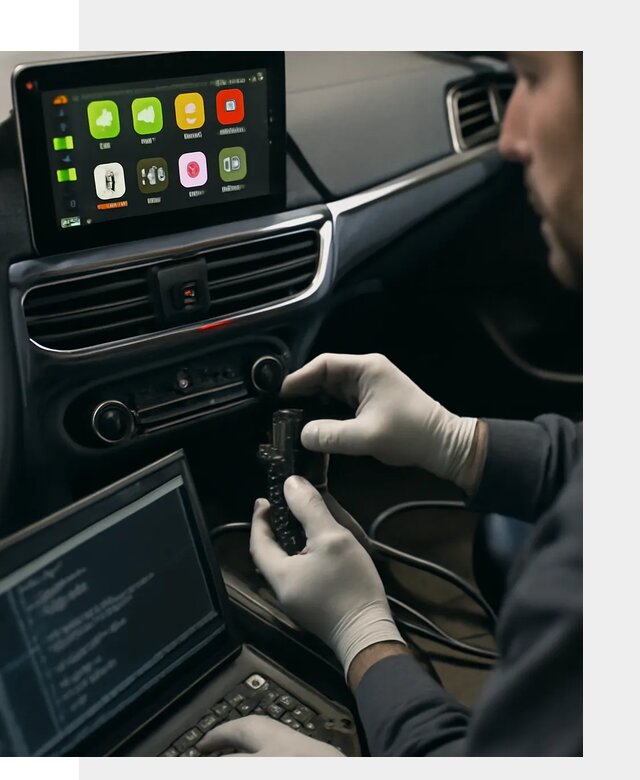 Активация Apple CarPlay в Апшеронске для штатной мультимедиа